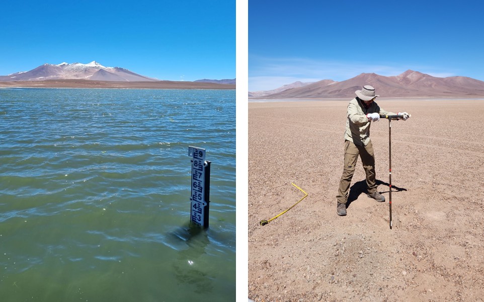Caracterización hidrogeológica de Laguna Altiplánica en el norte de Chile